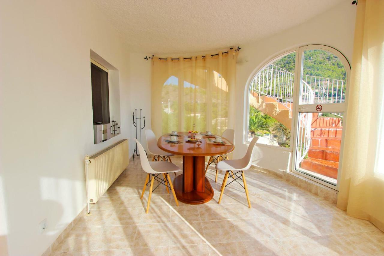 Villa Spartacus - Piscina Privada Y Vistas Al Mar Calpe Exteriér fotografie